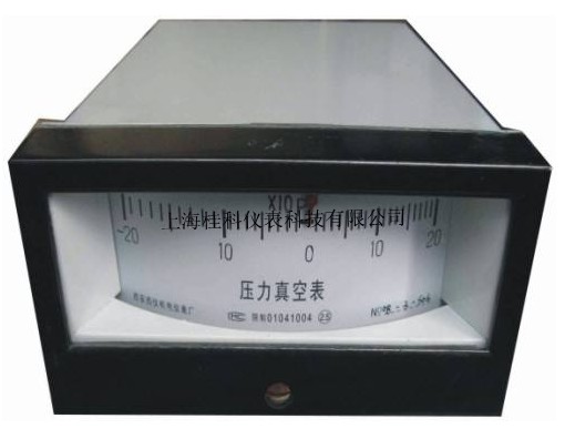 矩形膜盒压力表